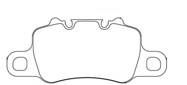 Race Technologies RE10 Brake Pad - 2451.18.RE10 - Competition Motorsport